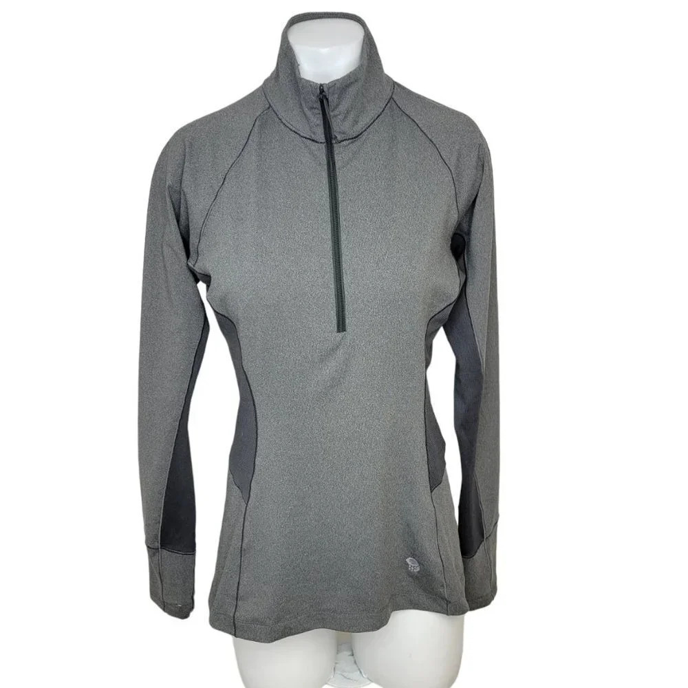 Mountain Hardwear Women's Half Zip Breathable Long Sleeve Top Size  Small